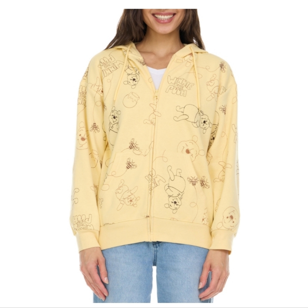 (Ew)Character Winnie pooh ladies Embroidered hoodie